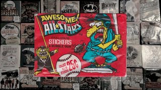 Wax Pack Flashback:  Awesome All Stars (1988)
