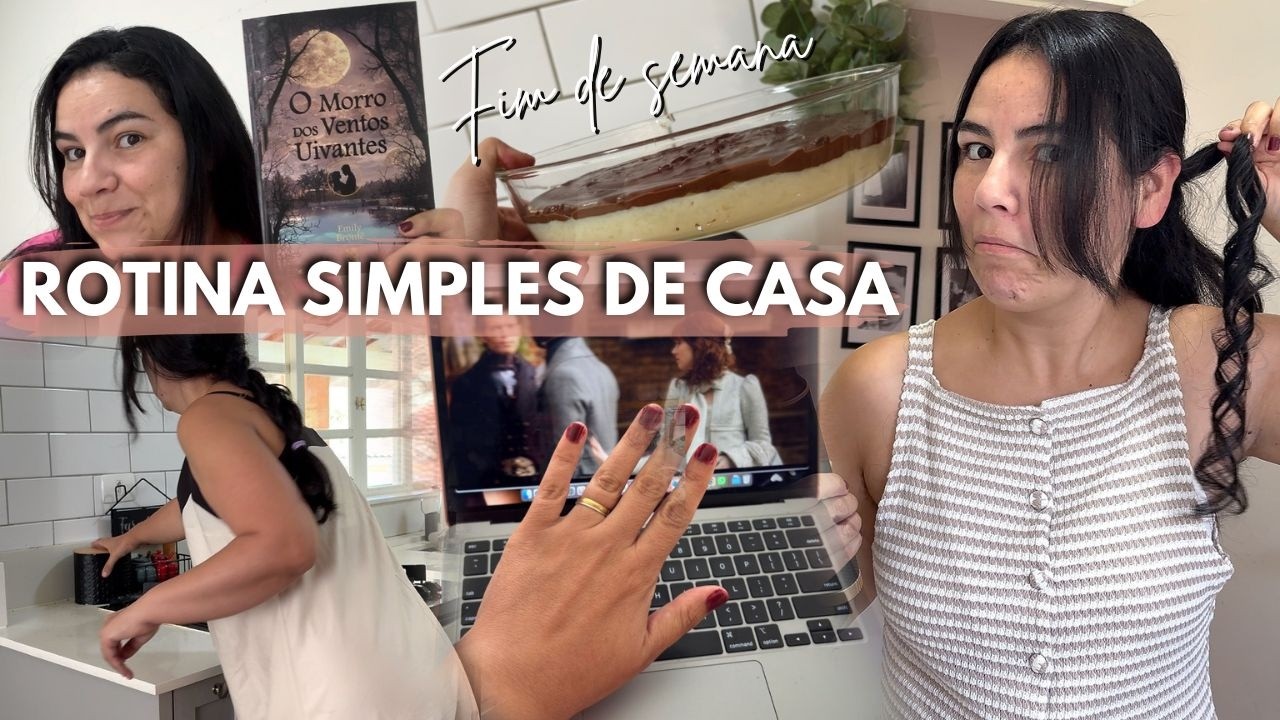 VLOG TESTEI ALGO DIFERENTE sobremesa de prestigio e livros novos