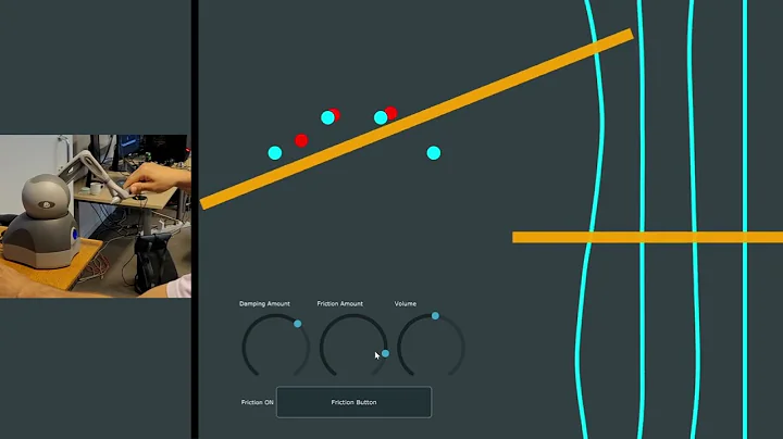 Bowed virtual strings with realistic haptic feedback - demo