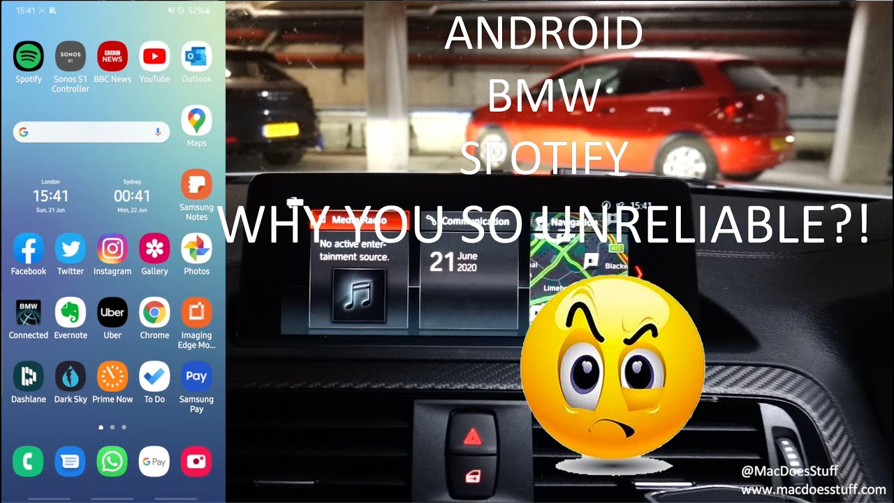 Updated How To Android Spotify On A Bmw Reliably Read Article In Description Youtube