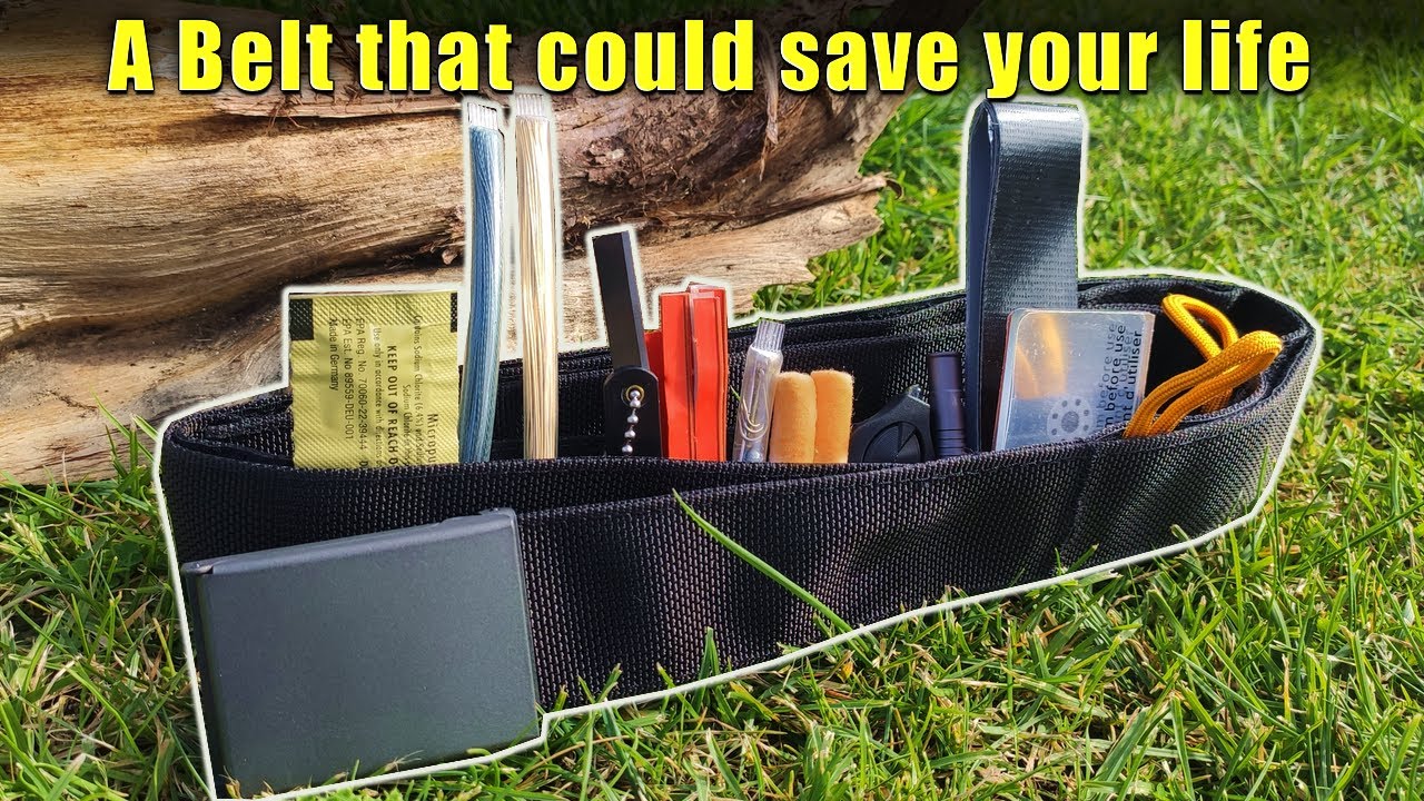 Survival Kit... IN A BELT! - Wazoo