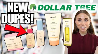 Drunk Elephant Dupes at Dollar Tree?! Dermatologist Investigates…