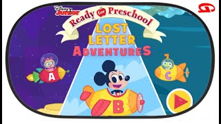 Ready for Preschool: Lost Letter Adventures - A,B,C,D (Disney Jr. Games) | How to Play