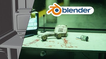 How I Made this Horror Animation in Blender (ft @DustinDoes3d )