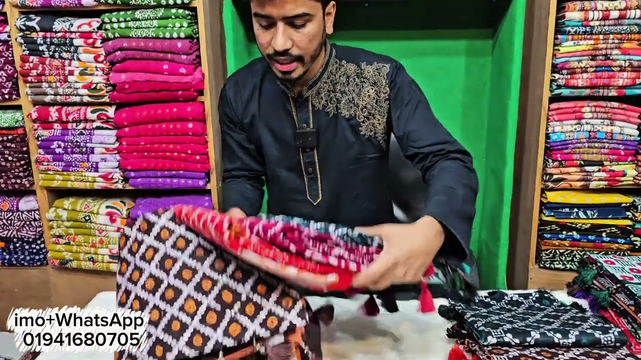 সেরা বাটিক কালেকশন - ভেক্সি টাই-ডাই থ্রিপিস | Vexi Tie Dye Batik Price in Bangladesh