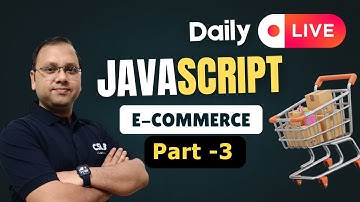 Part- 3 #javascript  Shopping Cart #coding  #Tutorial for Beginners | Code an E-commerce App #sikar
