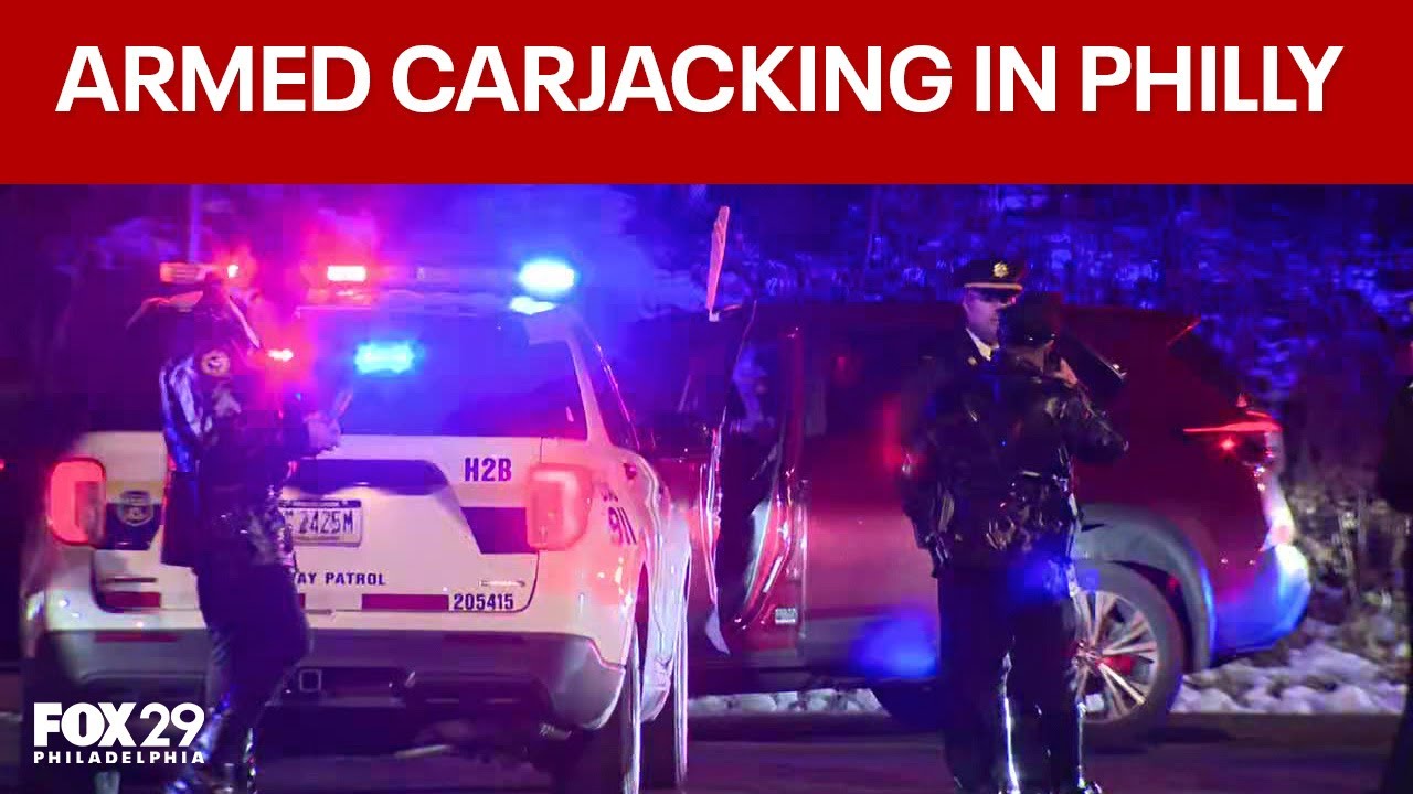 Teens arrested after gunpoint carjacking at Philly gas station leads to police chase