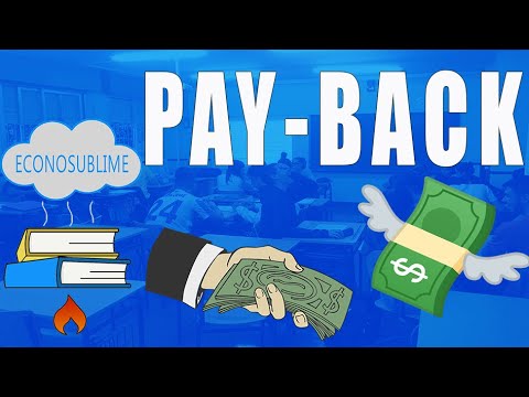 El PAYBACK o plazo de recuperación (explicación paso a paso)