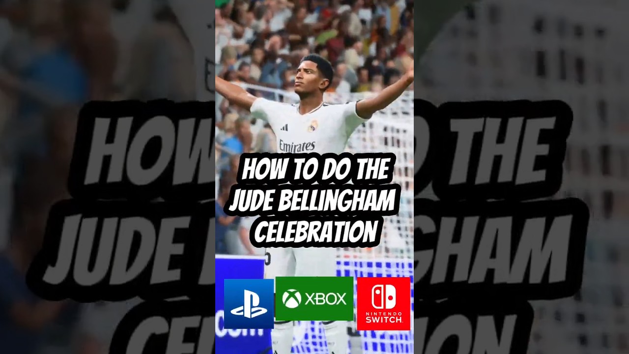 How to do the jude Bellingham celebration on Eafc25 