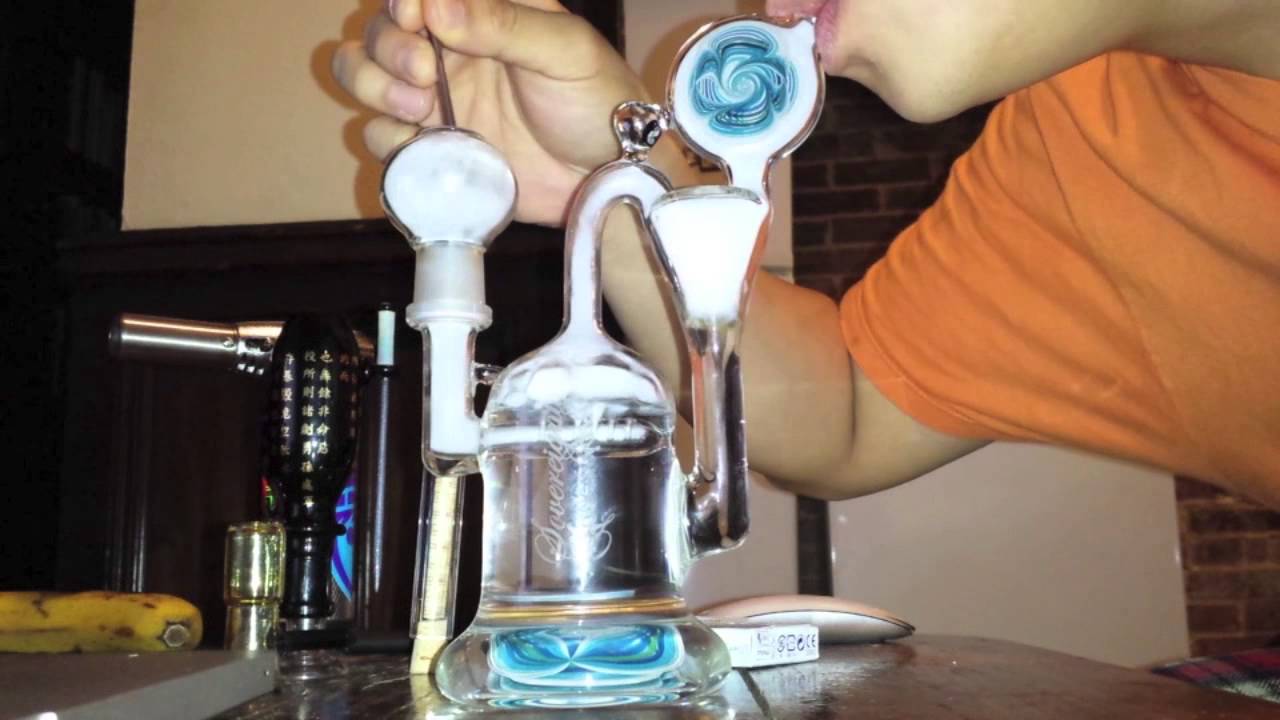 SG Sovereignty Worked Recycler Dab Milk HD