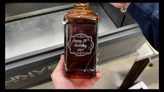 How We Engrave a Jack Daniels – Step by Step!