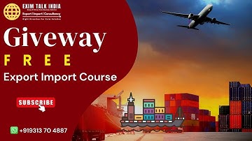 export import course free | export import training | export import india | giveway free exim course