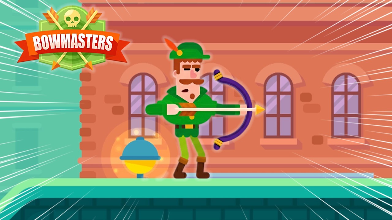 BANYAK KARAKTER SADIS DI GAME BOWMASTERS!!