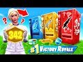 Can I WIN With ONLY VENDING Machines? (Ranked Fortnite)