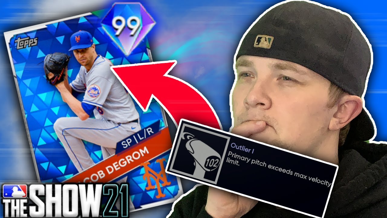 they FINALLY ADDED OUTLIER to JACOB DEGROM IN MLB THE SHOW