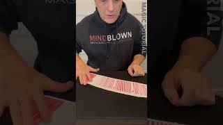 Beginner card trick