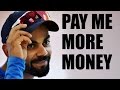 Virat Kohli demands more salary from BCCI, wants Rs. 5 crore as retainer fee