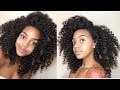 Fluffy Curls for Natural Hair