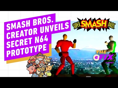 Super Smash Bros. Creator Shares Secret Footage of Original N64 Prototype  -  IG
