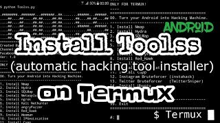 Termux - toolss (automatic hacking tools installer) screenshot 4