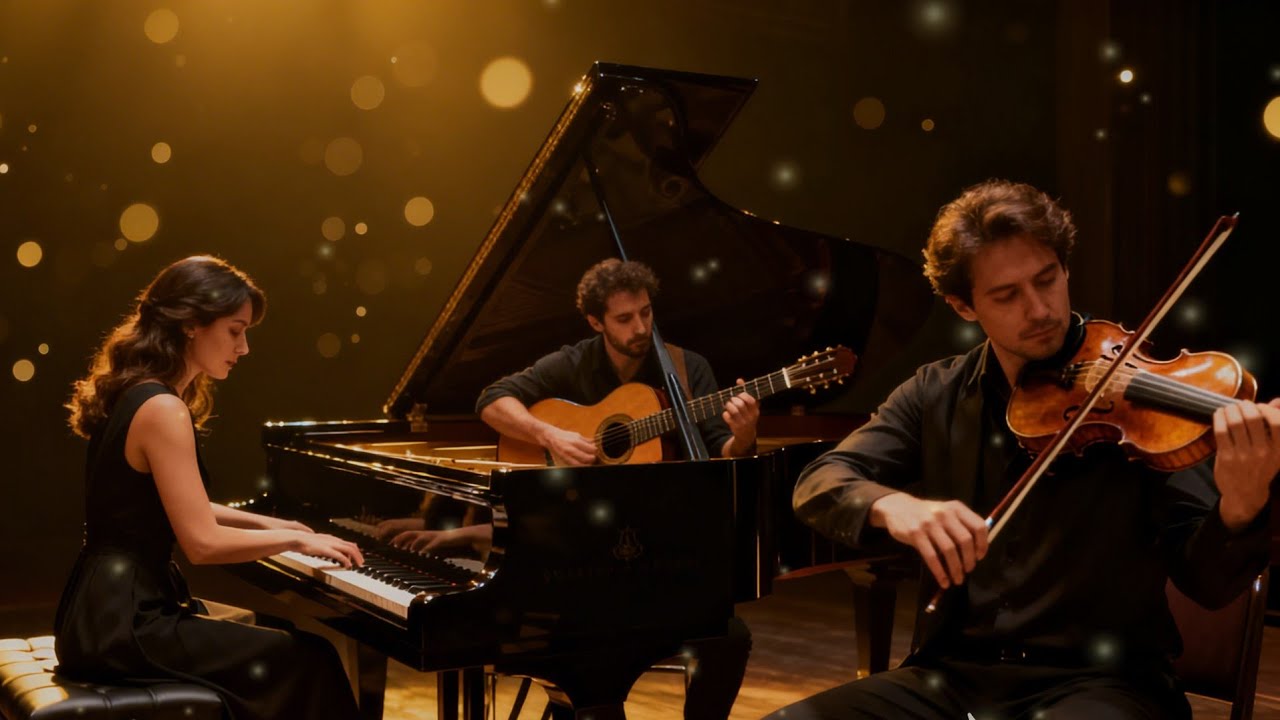 So Quiet, So Beautiful 🎻 Emotional Piano, Violin & Cello for Nighttime Healing & Calm Sleep