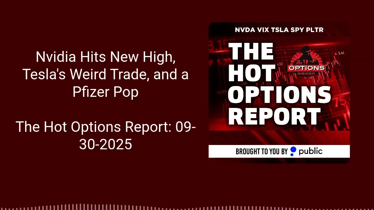 Nvidia Hits New High, Tesla's Weird Trade, and a Pfizer Pop