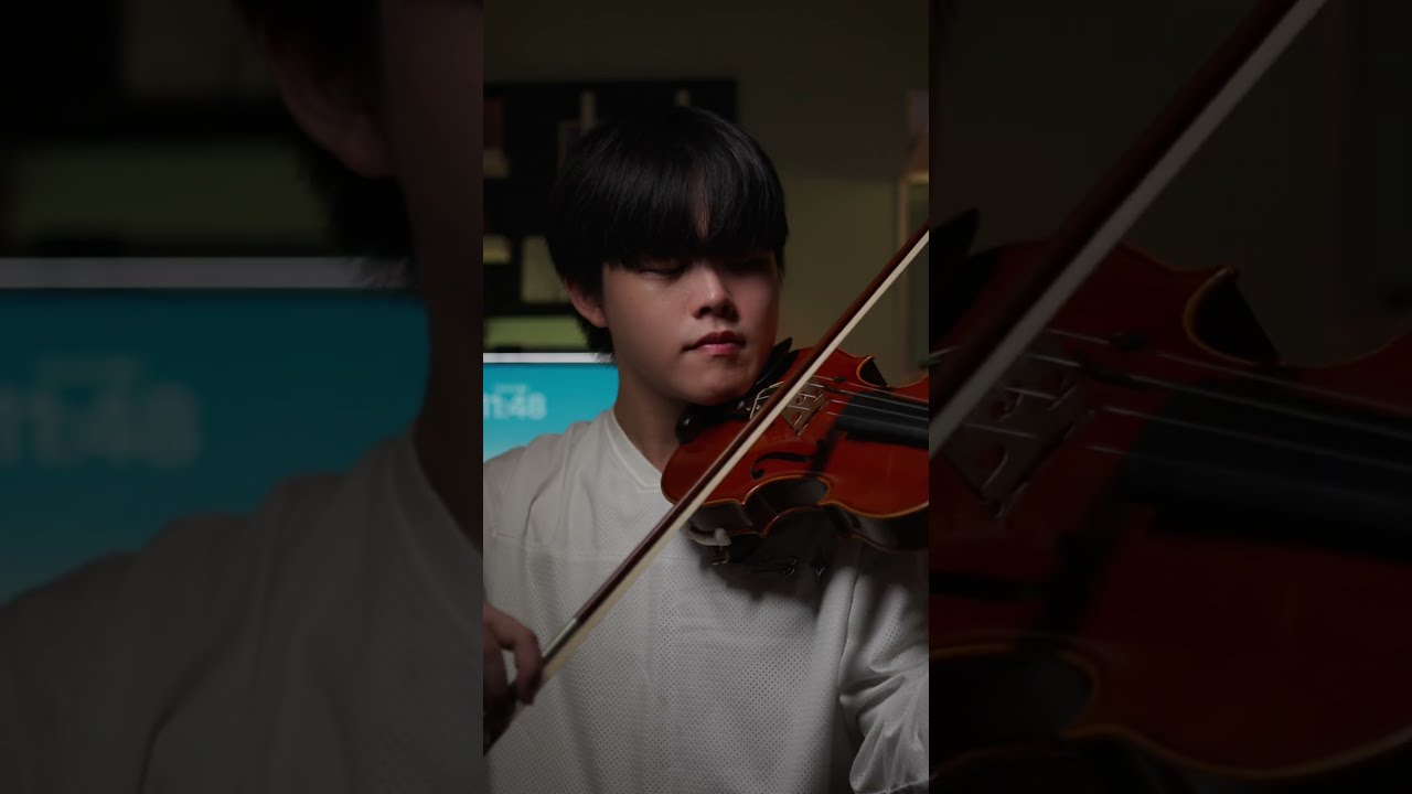 Golden Kpop Demon Hunters HUNTR X Violin Kpopdemonhunters Huntrix Violincover