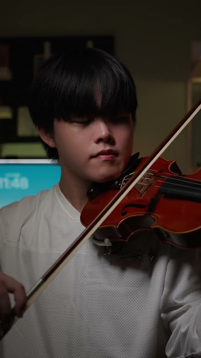 Golden 'Kpop Demon Hunters' HUNTR/X Violin#kpopdemonhunters #huntrix #golden #violin  #violincover