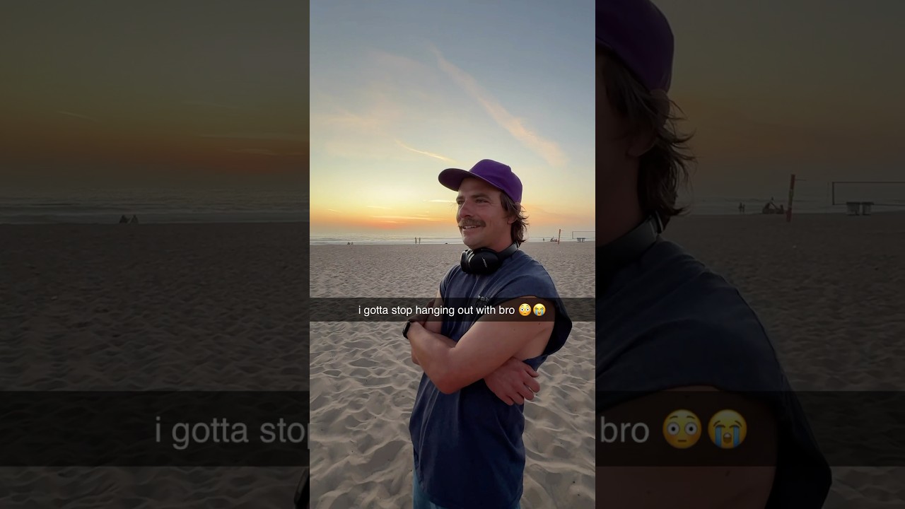 I gotta stop hanging out with bro 😭😳