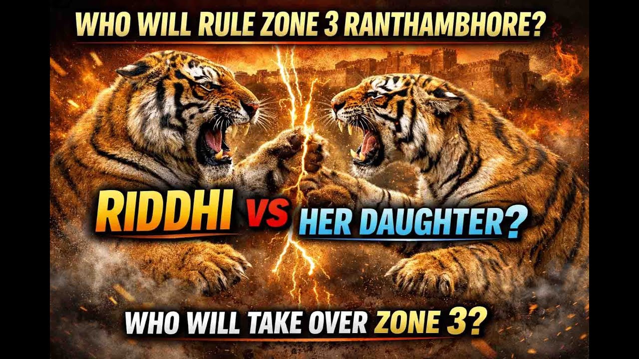 Ranthambhore Zone 3 Power Struggle 🐅 | Is Riddhi Being Challenged by Her Daughter? 