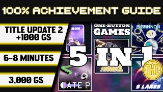 One On Games 5-In-1 Le Update 2 100% Achievement Walkthrough 1000Gs In 6-8Minutes