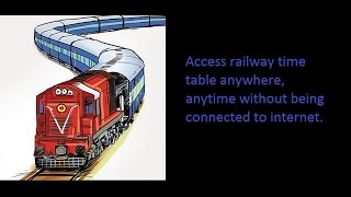 How  To Access Railway Timetable Without Being Connected to Internet. screenshot 5