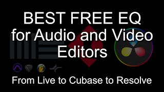 Best Free EQ for Audio and Video Hybrid Content Creators - DaVinci Resolve Cubase Live Pro Tools screenshot 5