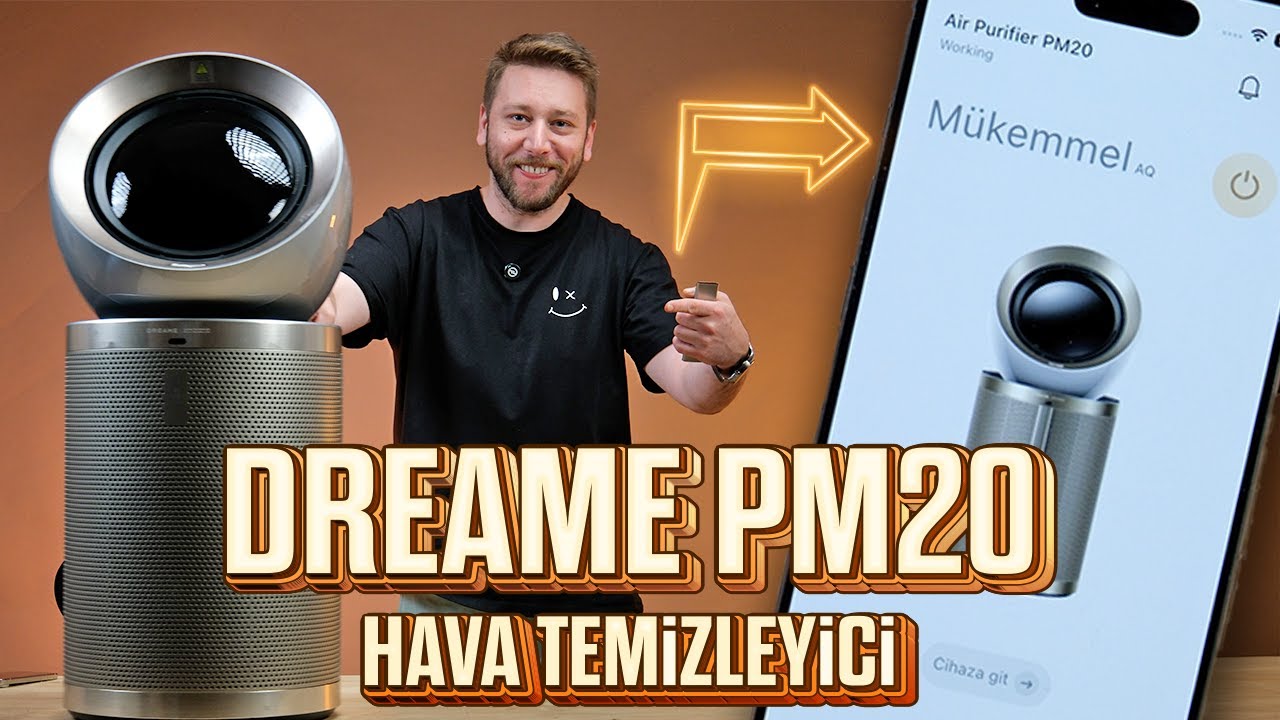 Kullandığım en ilginç hava temizleyici | Dreame PM20