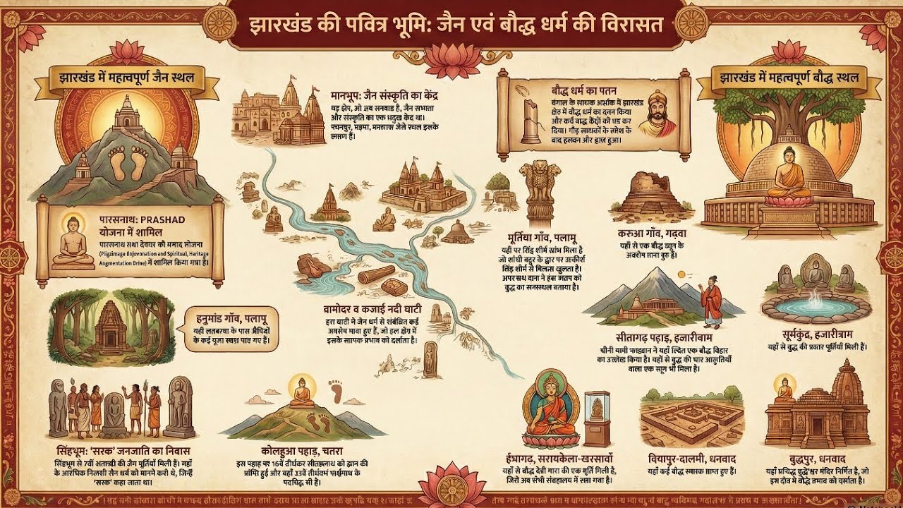 झारखंड में धार्मिक आंदोलन l Religious movement in Jharkhand l Jharkhand GK l JPSC JSSC 