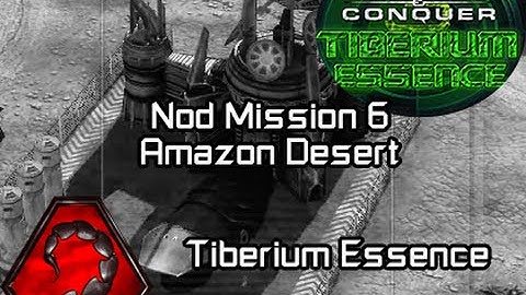 Command & Conquer 3 Tiberium Wars - Nod Mission 6 Amazon Desert [HD]
