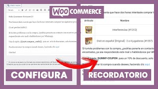 🛍️🛒 Plugin de Carritos Abandonados GRATIS en WooCommerce | Cupones personalizados con el correo! screenshot 4