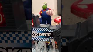 Last Racer Out Mario Kart #hotwheels #nintendo #supermario #videogames #mariokart #hotwheelsracing