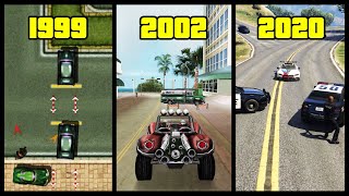 How police wanted level strength has changed! (GTA Evolution)