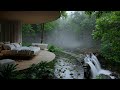 Flowing River Sounds for Deep Calm | Deep Sleep Music and Peaceful Piano for Night Rest
