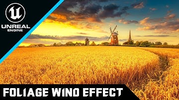 Unreal Engine 5 - Quixel Foliage Wind Effect