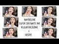 MAYBELLINE RUJLARI DENİYORUM SUPER STAY MATTE INK İNCELEME + HEDİYE + Hakan Günday - Az