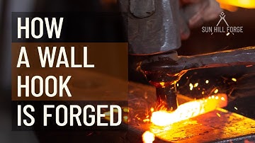 Blacksmithing: Forging a Double Wall Hook