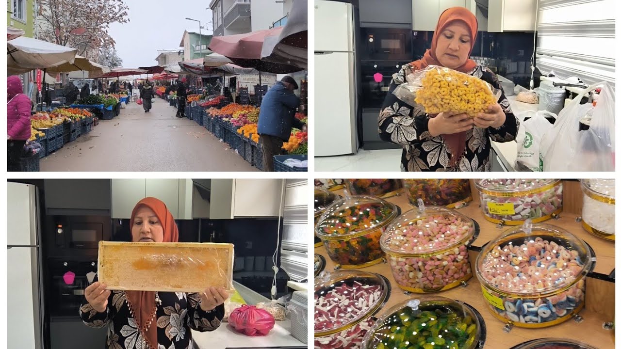 BABAMI KÜSTÜRMÜŞÜM😐ALIŞVERİŞİMİZ NELER ALDIM PAZAR MARKET HERYERİ GEZDİM‼️İFTARA NELER HAZIRLADIM‼️