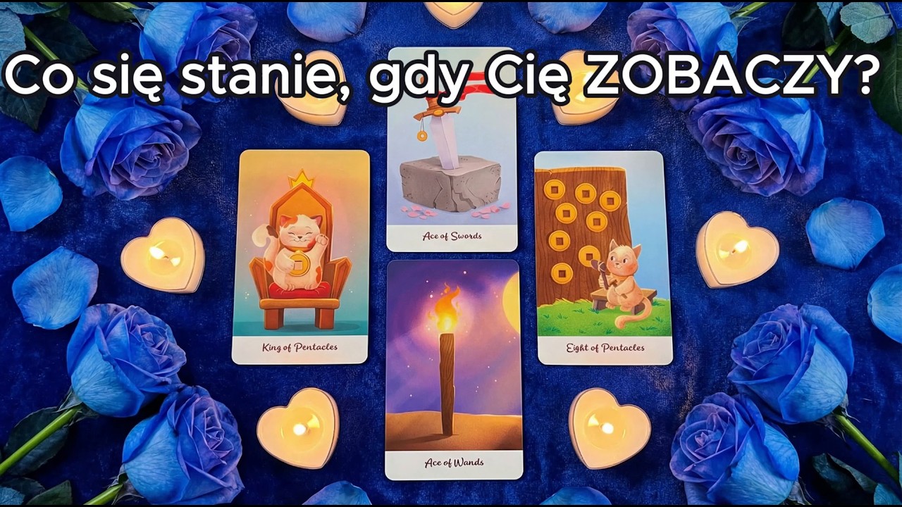Wybierz kartę:Co się stanie, gdy Cię ZOBACZY? 👀 Jego reakcja na spotkanie Tarot twinflame oracle