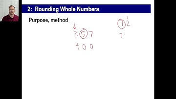 Saxon Math - Pre-Algebra 1/2: 3rd Edition (Lesson 2) - The Number Line, Rounding Whole Numbers