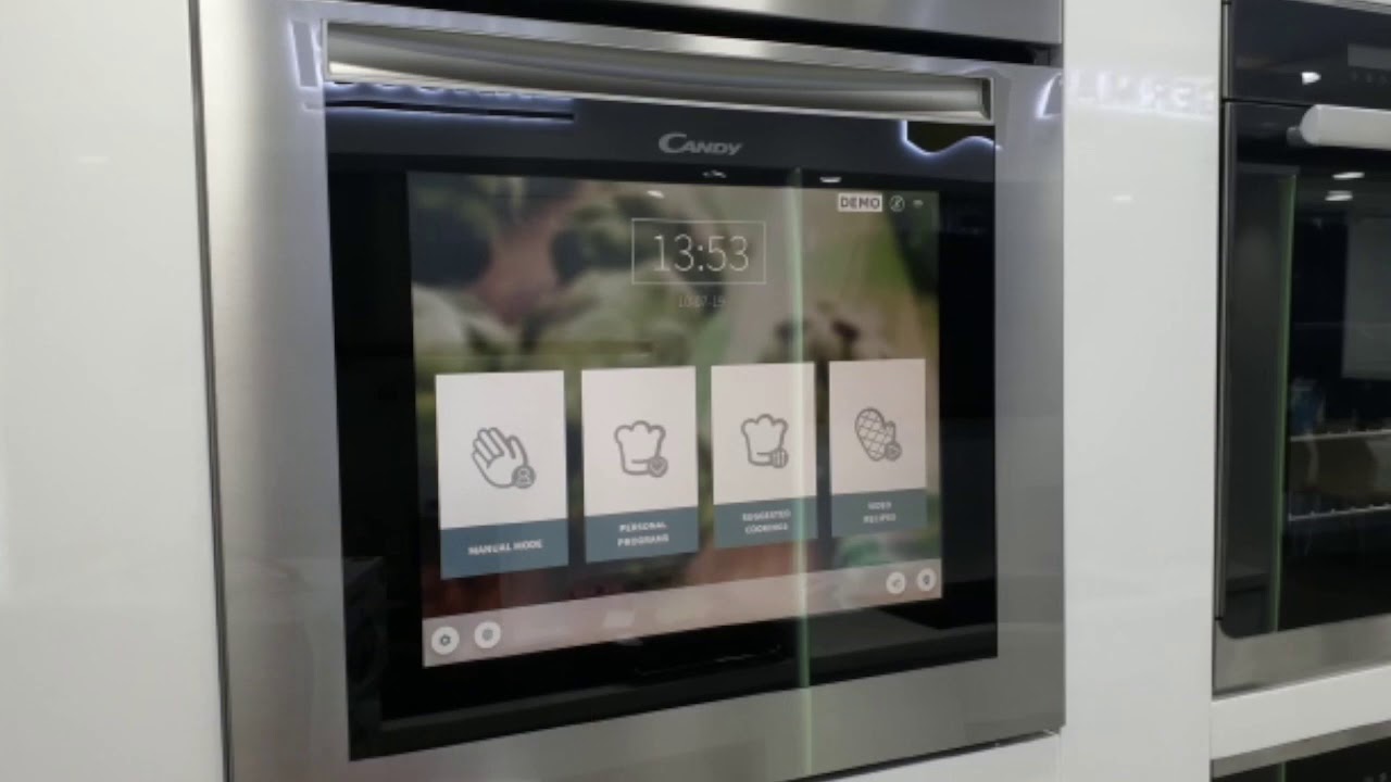 CANDY WATCH & TOUCH 78L Smart Touch Built-in Electric Oven - YouTube