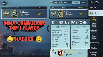 BGMI Hacker INDIA NO. 1 HACKER EXPOSED | FPP Conqueror Top 1 | ESP, Auto aim |#BGMI #Pubgmobile