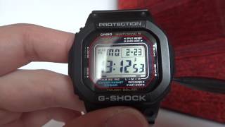 Casio G-Shock GW M-5600-1ER Review ( Deutsch/German )