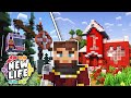 New Life SMP - PRANKS &amp; FIRST LIFE CLUBHOUSE!!! - Ep. 5